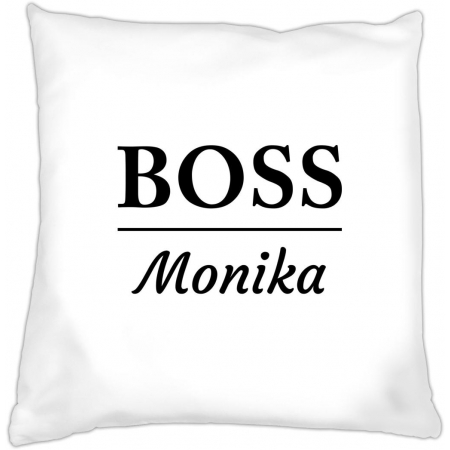 Poduszka na dzień Matki Boss+ imię